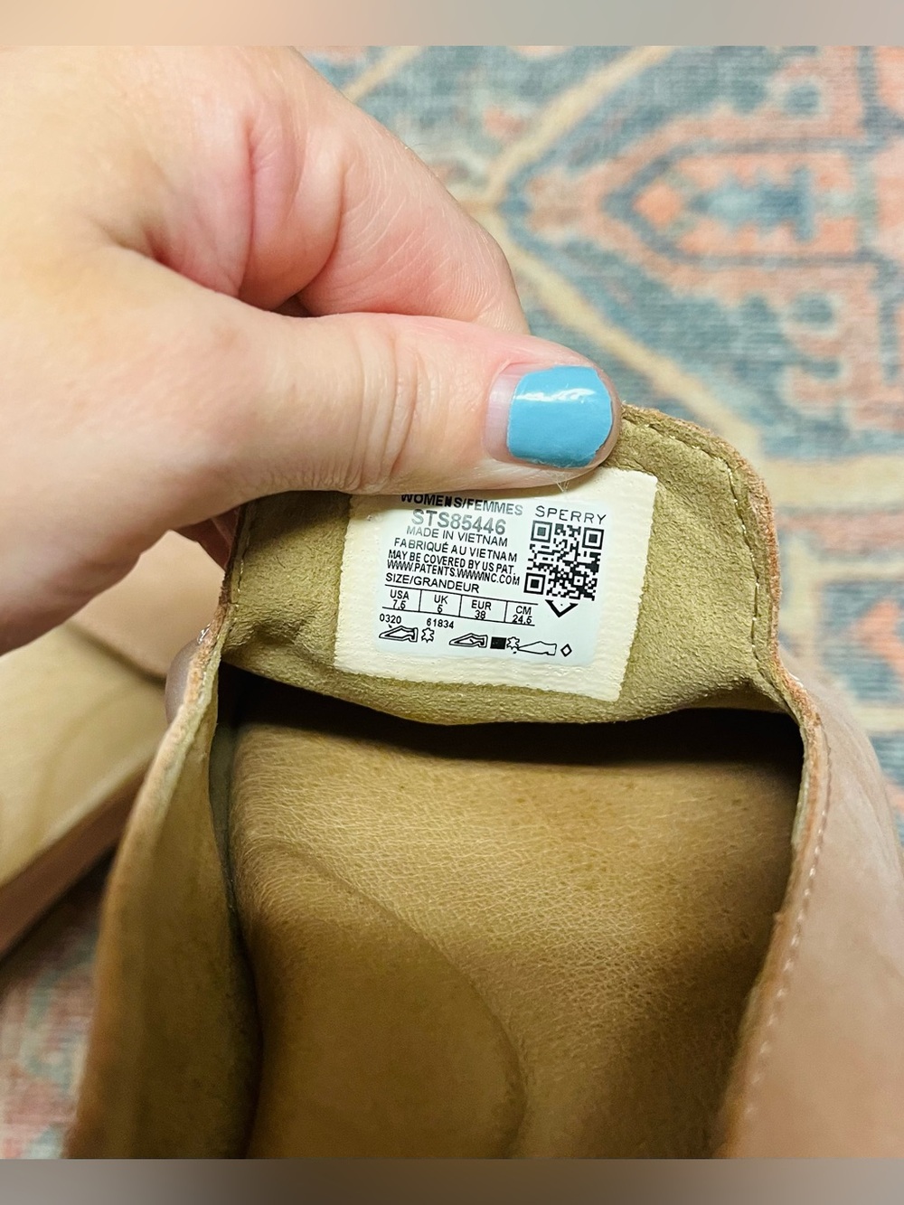 Women’s Sperry Seaport Levy Leather Loafers - Picture 7 of 7